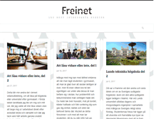 Tablet Screenshot of freinet.se